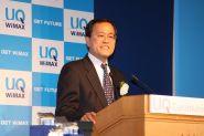 UQコミュニケーションズ田中社長 UQコミュニケーションズ田中社長
