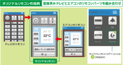 学習リモコンユニット