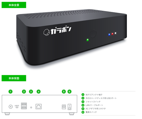 最大4ヵ月分番組を録画できるガラポンTVがいまだけ2ヵ月無料