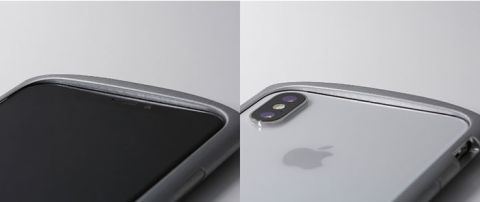 iPhone X守る美しいバンパーケース