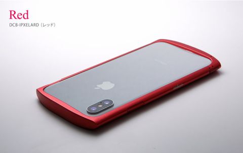 iPhone X守る美しいバンパーケース