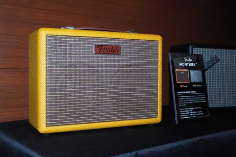 50年代ツィードアンプ風の外観が素敵、フェンダーのMONTEREY TWEED