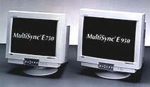 MultiSync E750(左)、同 E950(右)