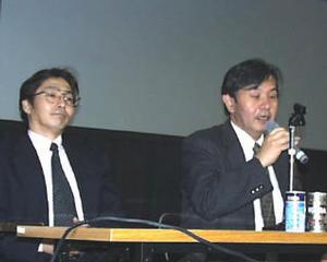日本IBMソフトウェア事業部岡部春樹氏(右)