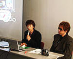 代表の鈴村氏(写真左)は27歳の起業家。ソフトピア・センタービル911 info@media-power.net