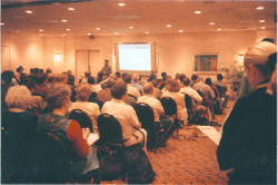 ベンダーが提供する講座も多数あった。Javaのアクセス技術講座も満員 