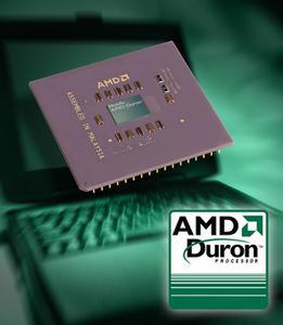 『モバイル AMD Duronプロセッサ』のチップ写真