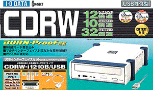 『CDRW-i1610B/USB』の写真