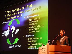 IPv6導入スピードの遅さを指摘