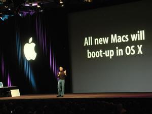 Mac OS XがデフォルトOS