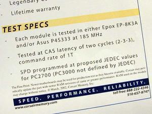 PC3000 not defined by JEDEC