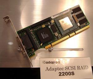 デュアルチャネルSCSI RAIDカード『ASR-2200S』