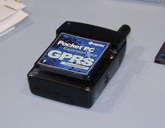  米Pretec Electronics社の、CFスロットに装着可能なGSM電話ユニット。ソフトウェアとしてはPocket PC用を用意し、秋ぐらいにはアジア(日本と韓国以外といっていた)で販売を開始するのだとか
