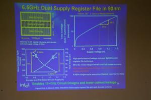 “6.5GHz Dual Supply Register File(90nm)”