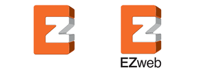 “EZweb”の新ロゴマーク