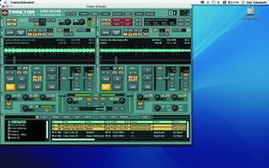 「PowerBook G4 17inch」で「TRACTOR DJ STUDIO 2.5」