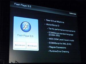 Flash Player 8.5