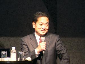 SCEI 代表取締役社長兼グループCEOの久夛良木健氏