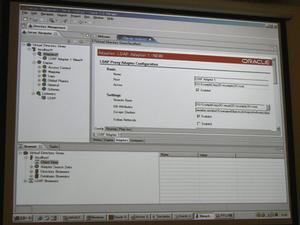『Oracle Virtual Directory』の設定画面