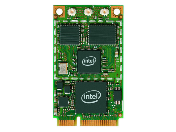 802.11nドラフトに準拠した無線LANモジュール『インテル Next-Gen Wireless-N ネットワーク・コネクション』。型番は『Intel Wireless Wi-Fi Link 4965AGN』