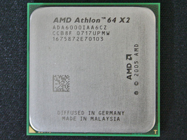 「Athlon 64 X2 6000＋」（89W版）表