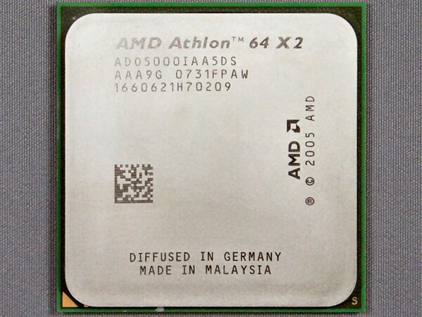 「Athlon 64 X2 5000＋ Black Edition」表