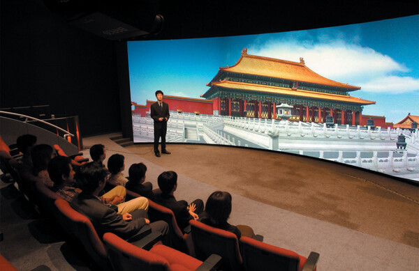 故宮VRを上映する印刷博物館のVRシアター