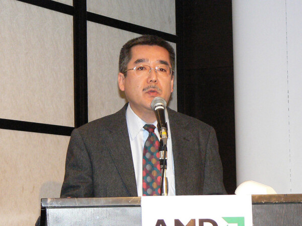 日本AMD マーケティング本部 本部長の吉沢俊介氏