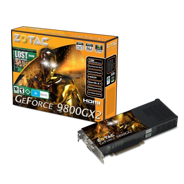 ZOTAC GeForce 9800GX2