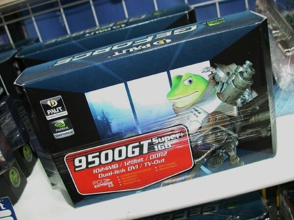 「GeForce 9500GT」/「GeForce 9500GT Super+1GB」