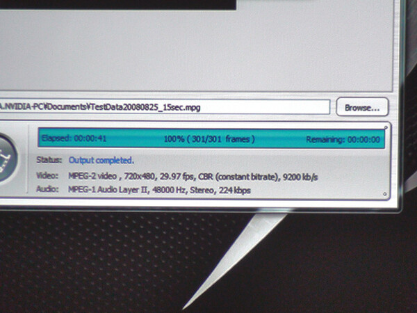 Core 2 Quad Q6700とGeForce GTX 280による変換処理時間対決