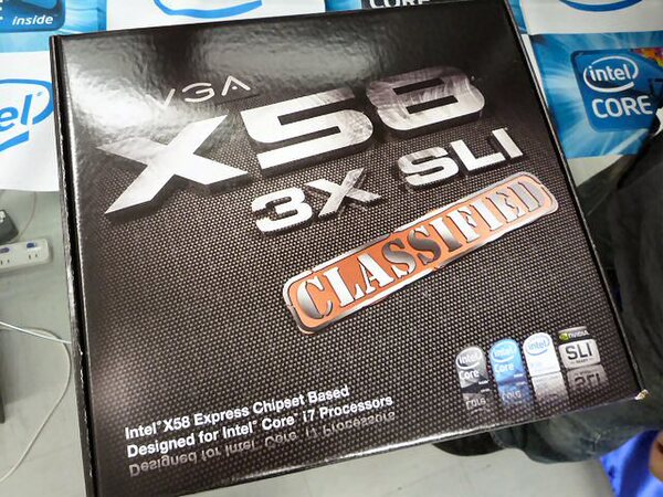 「EVGA X58 SLI Classified Hydro Copper」