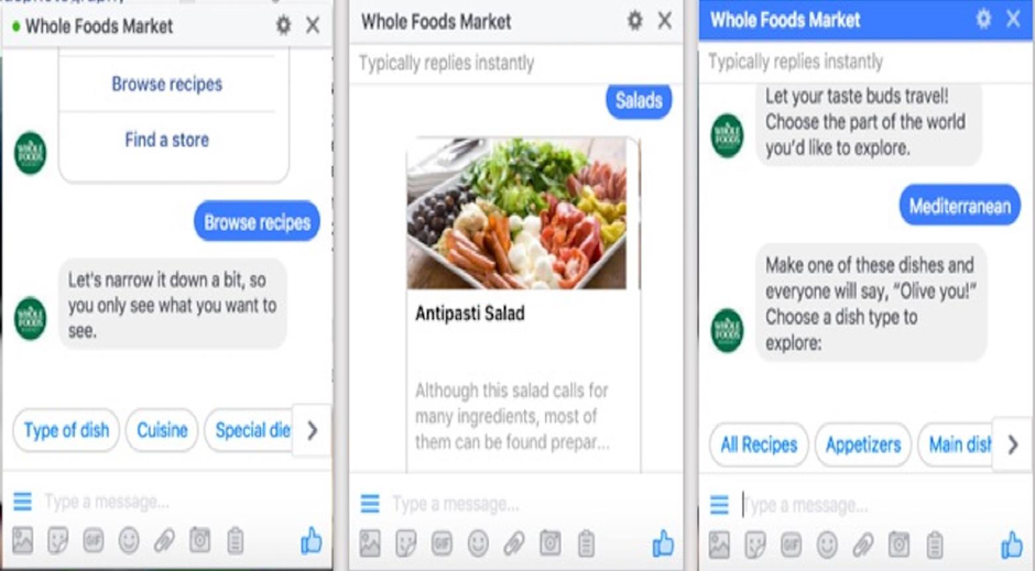 Conversational Chatbots with rich content cards