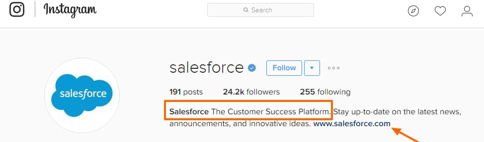 Salesforce on Instagram