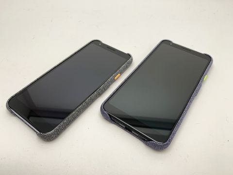グーグル「Pixel 3a」「Pixel 3a XL」の純正ケースを写真で紹介
