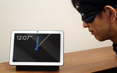 クイックジェスチャーが楽しい！「Google Nest Hub Max」カメラ付き