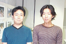 永島哲さん(左)と後藤一郎さん