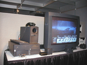 初のDolby Digitalロゴの認定を受けたパソコン、米ゲートウェイ社の『Distination XTV』 