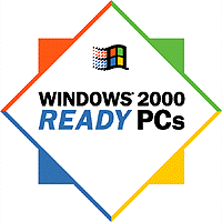 “Windows 2000 Ready PC”イメージロゴ