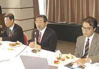 福島正也氏、米アップルコンピュータ社が日本法人を設立したときの初代社長。キヤノン販売(株)に10年間勤め、昨年12月にGIMLを設立した 