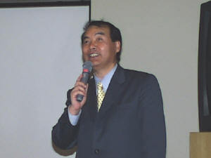 EC研究会の代表幹事でもある、準備委員会の土屋憲太郎代表