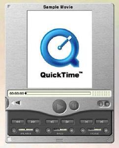 QuickTime Playerのコントロール画面