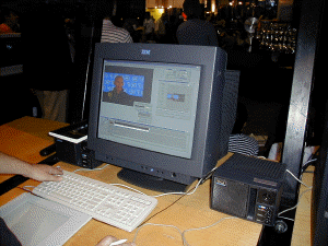 Windows NT版として帰ってきたVideo Toaster。このブースにも人だかりができていた