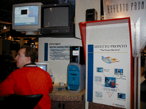 Videonics社の『EFFETTO PRONTO 2.0』。Macintosh版のノンリニア編集ソフトが元気だった