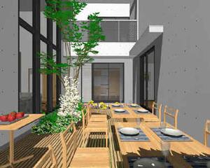 『Archi Win-VR Ver.2.0』による住宅シミュレーション画面