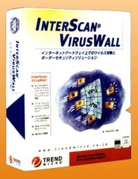 『InterScan VirusWall for Linux』パッケージ写真