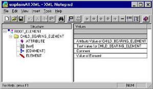 マイクロソフトのXMLエディターβ版 “XML Notepad”