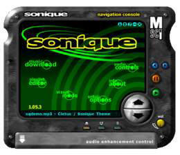 Soniqueの最新版『Sonique 1.05』