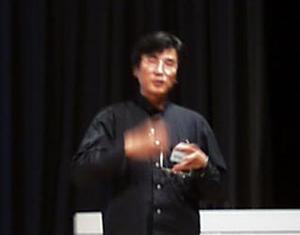 松岡氏は、花鳥風月型という日本独自の連想法を駆使したビジュアルコンテンツを開発している 