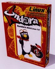 Kondara MNU/Linux 1.0のパッケージ写真